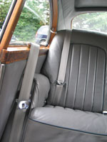 Bentley S1 Continental Fastback Front and Rear Seat Belts