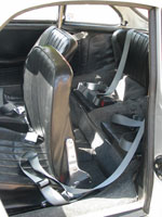 Porsche 356 Front and Back Seat Belts