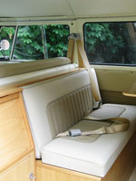 Volkswagen T1 Front and Rear Seat Belts