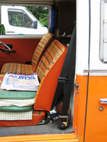 VW T2 Campervan Front Seat Belt