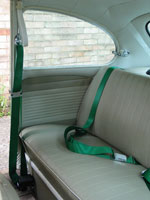 VW Beetle Rear Seat Belt